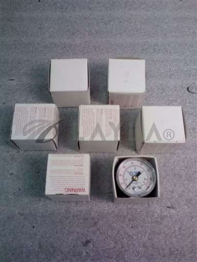 /-/SMC 9143-06 Pressure Gauge 0-160 psi 0-11 kgf/cm21 1/2"(LOT of 7)//_01