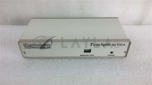 /-/Communications Specialties Model 1302 Twin Split for VGA Monitor//_01