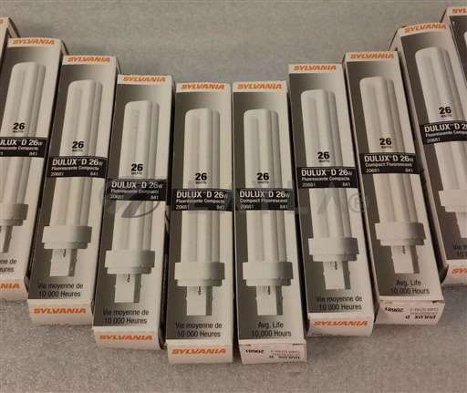 /-/Sylvania CF26DD/841 Base G24d-326W Fluorescent Lamps(Lot of 8)//_01