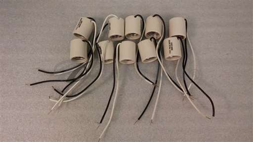 /-/Leviton 70046-? Porcelain Light Sockets, 4 KV 660W/600V (Lot of 10)//_01
