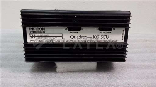 /-/Inficon Leybold-HeraeusQuadrex 100 SCU J3 Mass Filter Control 017-200-G2//_01