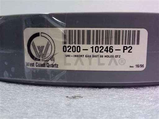/-/Appliied Materials 0200-10246-P2Uni-Insert Gas Dist. 88 Holes Quartz(NIB)//_01