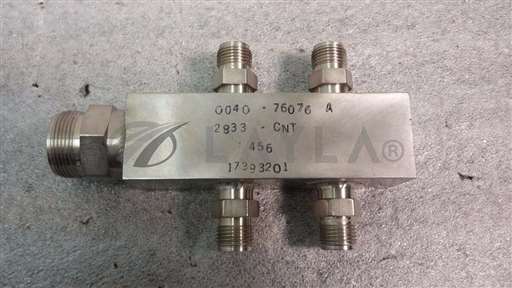 /-/Applied Materials 0040-76076 Manifold Short Facilities I/F Centura//_01