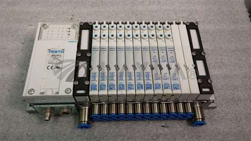 /-/Festo MPA-CPI-VI Terminal Interface Manifold w/ 10 valves 7) 533343, & 3) 556841//_01