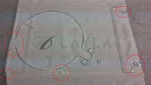 /-/AG Associates 7400-0063-10 Quartz Wafer Tray Slip Free 4" AG410//_01