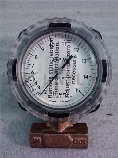 /-/RCM Industries 3/4-71-R-15-D2Z Flow Gauge / Meter//_01