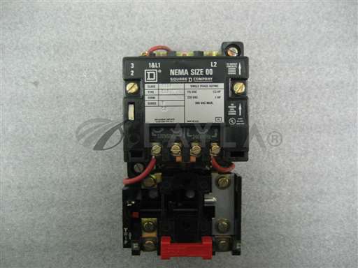 /-/Square D Motor Starter Type 8536 Nema Size 00//_01