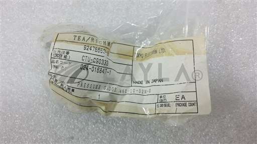 /-/SMC G46E-10-02MU 0-1MPa Pressure Gauge TEL# 024-016847-1//_01