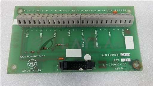 /-/FSI Saturn A/N: 290033-400 Rev-D Interface Board B/N: 290033-200 Rev-B//_01
