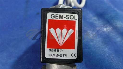 -//GEM-B-71 Valve, GEM-B-71 / Solenoid / 230v / 50Hz / 8W / Gem-Sol/Gem-SOL/_01