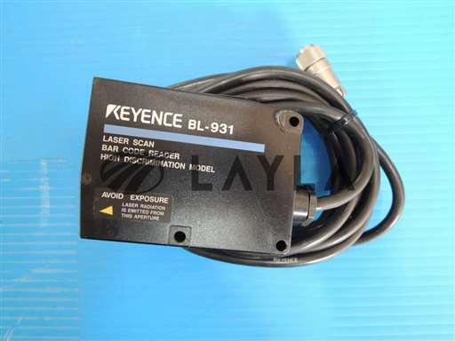 -/BL-931/KEYENCE BL-931 LASER SCAN BAR CODE READER / Free Expedited Shipping/KEYENCE/-_01