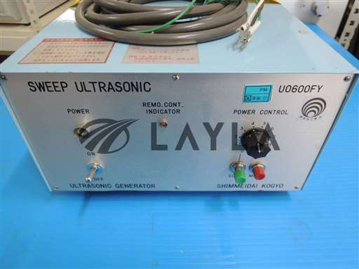 U0600FY/-/SHIMMEIDAI KOGYO SWEEP ULTRASONIC GENERATOR U0600FY / Free Shipping/-/-_01