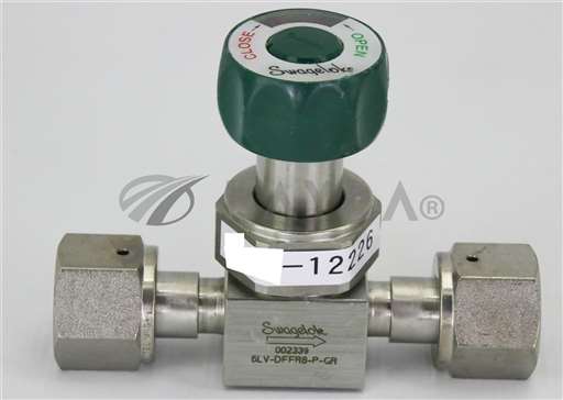 6LV-DFFR8-P-GR/--/SWAGELOK VAR UHP DIAPHRAGM SEALED VALVE, ?" FVCR 6LV-DFFR8-P-GR/--/_01