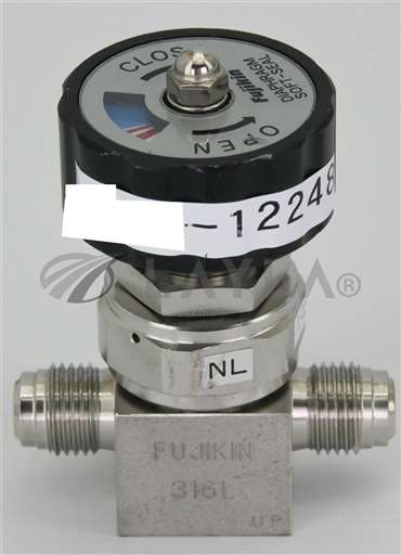 21336/--/FUJIKIN DIAPHRAGM VALVE, SOFT-SEAL, DUAL FLOW 021336/--/_01