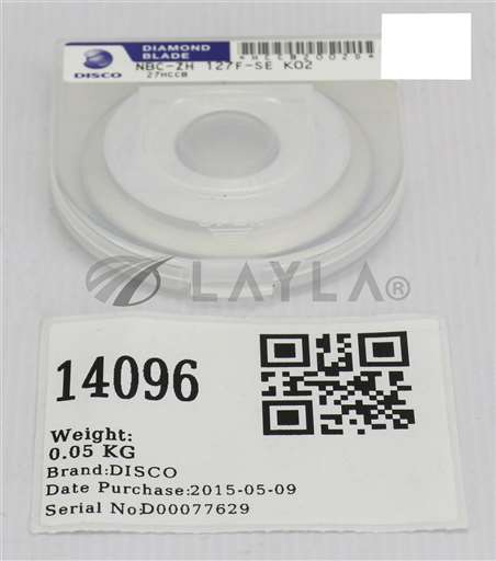 NBC-ZH 127F-SE K02/--/DISCO DIAMOND BLADE, 27HCCB, NEW NBC-ZH 127F-SE K02/--/_01
