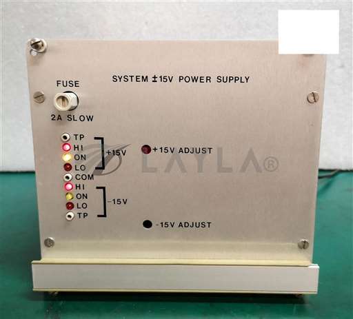 0010-00028/--/APPLIED MATERIALS 8300 I POWER SUPPLY DC MONITOR 15V 0010-00028/--/_01