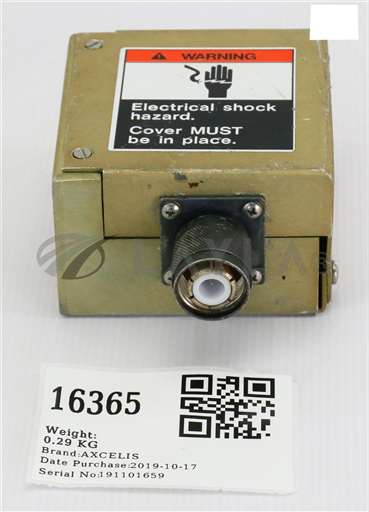 11039040/--/AXCELIS STK ASSY CHASSIS IMPEDANCE PHASE MONITOR 11039040/--/_01