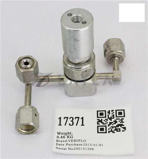 1000000075_A17371 LAM RESEARCH PNEUMATIC VALVE WELDMENT 1 IN 2 OUT 1/4 ...