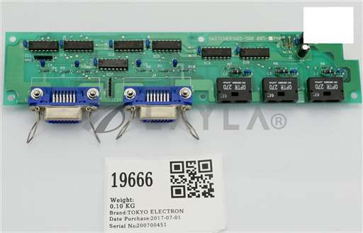 N93-300/--/TOKYO ELECTRON PCB, SWITCHER OPTICAL INTERFACE PCB FOR TS-4000Z CTRL UNIT, 005-P/--/_01