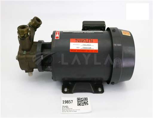 15KLD02Z/--/NIKUNI TOSHIBA 3-PHASE INDUCTION MOTOR WITH PUMP 15KLD02Z/--/_01