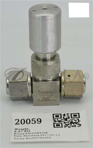 SS-BN8FR8-P-C/--/SWAGELOK HIGH PURITY BELLOWS SEALED VALVE, ?" FVCR SS-BN8FR8-P-C/--/_01