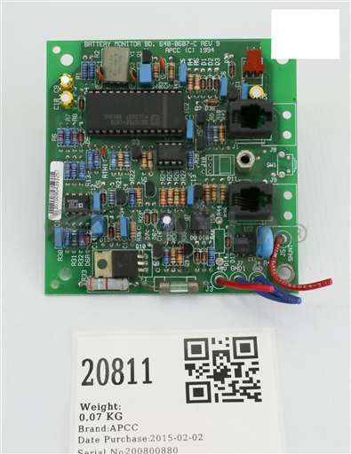 640-0607-C/--/APCC PCB, BATTERY MONITOR BOARD 640-0607-C/--/_01