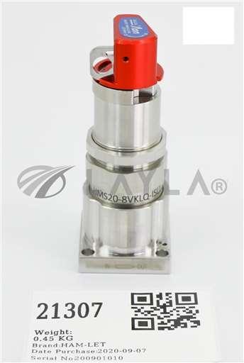 HMS20-8VKLQ-ISLT/--/HAM-LET UCV DIAPHRAGM VALVE HMS20-8VKLQ-ISLT/--/_01