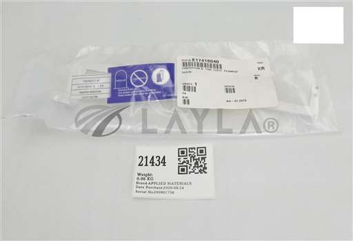 E17418040/--/APPLIED MATERIALS CONDUCTOR B, 1100, ELECT, FILAMENT (NEW) E17418040/--/_01