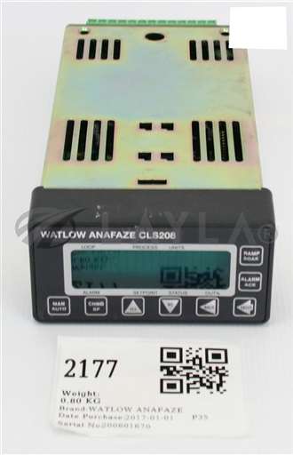 208-1100100/--/WATLOW ANAFAZE CLS208 TB18 DIGITAL I/O TEMPERATURE CONTROLLER (PARTS) 208-110010/--/_01