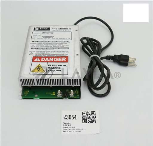 PS1-01-48/--/VICOR POWER SUPPLY, OUTPUT 48V, 10-130112-02, 20-130126-01 (PARTS) PS1-01-48/--/_01