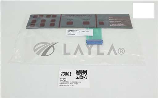 PNL-056/--/FAITH ENTERPRISES CONTROL MEMBRANE PANEL, RAPITRAIN II (NEW) PNL-056/--/_01