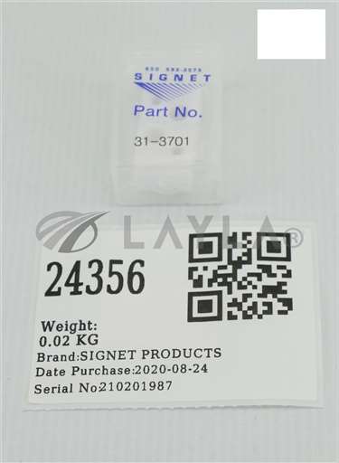 31-3701/--/SIGNET ALUMINA FILAMENT CLAMP INSULATOR, E17037010 (NEW) 31-3701/--/_01