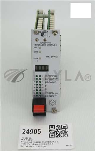 0190-14285/--/APPLIED MATERIALS PCB, EPI 300MM INTERLOCK MODULE 1, DIP498, 15049804 0190-14285/--/_01