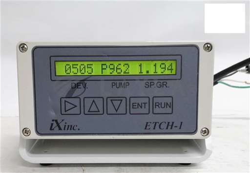 ETCH-1/--/IXINC PUMP CONTROLLER ETCH-1/--/_01