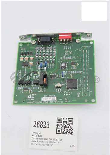 2301342-B/--/ADVANCED ENERGY PCB, PINNACLE ISOLATED AEBUS HOST PC NP BOARD (PARTS) 2301342-B/--/_01