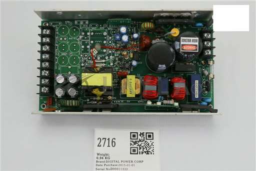 US250-124/--/DIGITAL POWER CORP POWER SUPPLY US250-124/--/_01