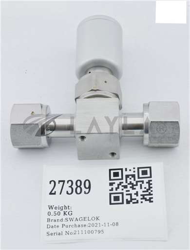 SS-BN8FR8-CM/--/SWAGELOK HIGH PURITY BELLOWS SEALED VALVE, 1/2" SS-BN8FR8-CM/--/_01