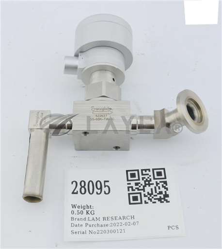 839-003422-003/--/LAM RESEARCH BELLOWS SEALED VALVE ASSY, SS-6BK-TW-1C (PARTS) 839-003422-003/--/_01