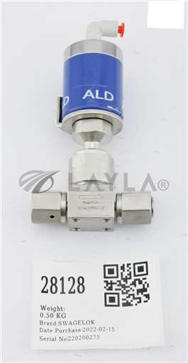 6LVV-ALD3TFR4-P-CV/--/SWAGELOK VIM-VAR ALD VALVE, 1/4 IN. FEMALE VCR, SC-01, NC ACTUATOR, ALD-3 6LVV-A/--/_01