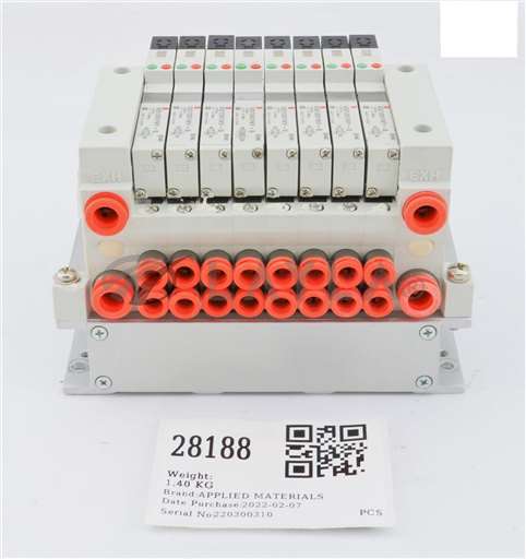 4060-00016/--/APPLIED MATERIALS PNEU MANF, SLIT VALVE 8-SLOT 1/4T, VV5Q11-ULB000030 W/ DEVICEN/--/_01