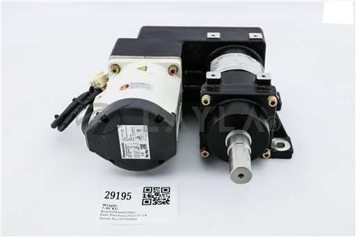 MQMA022P2B/--/PANASONIC AC SERVO MOTOR W/ FUJI HENSOKUKI GEARD MOTOR MT-9-5.4-002LB MQMA022P2B/--/_01