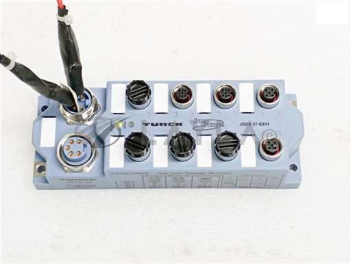 JBBS-57-E811/--/TURCK DEVICENET HUB W/ VOLTAGE MONITOR W/ X6 U2530-8005, AMAT 0620-03449 JBBS-57/--/_01