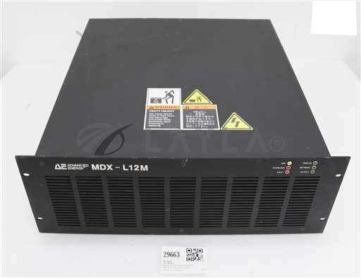 MDX-L12M/--/ADVANCED ENERGY RF GENERATOR, AMAT P/N: 0190-76008 (REFURBISHED) MDX-L12M/--/_01