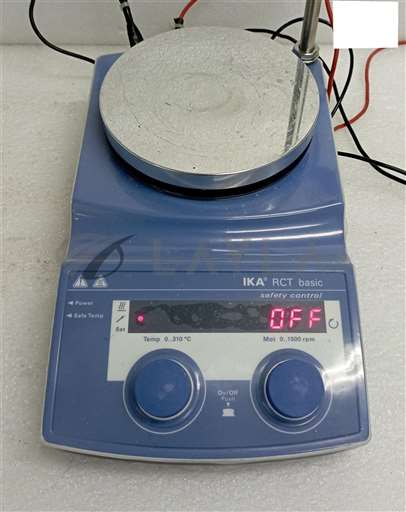RCT B S105/--/IKA HOTPLATE MAGNETIC STIRRER, RCT BASIC W/ TEMPERATUR PROBE RCT B S105/--/_01