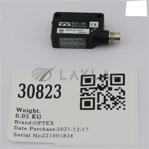 BGS-ZL10CP/--/OPTEX BACKGROUND SUPPRESSION LASER, 1045S (NEW) BGS-ZL10CP/--/_01