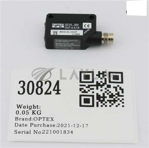 BGS-ZL10CP/--/OPTEX BACKGROUND SUPPRESSION LASER, 1108S (NEW) BGS-ZL10CP/--/_01