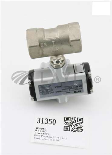 C-1/--/KITZ ACTUATOR DRIVEN BALL VALVE, C-UTE 1, 0.39~0.69MPA (NEW) C-1/--/_01