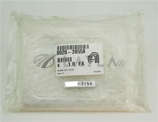 0020-20558/--/APPLIED MATERIALS BLANK SLIT VALVE (NEW) 0020-20558/--/_01