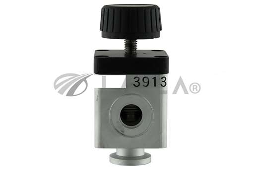 NW-16-H/O/--/VARIAN MANUAL ALUMINUM BLOCK BELLOWS VALVE PN:L6280-301 NW-16-H/O/--/_01