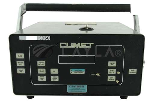 CI 4222-12/--/CLIMET LASER PARTICLE COUNTER BAR CODE READER CI 4222-12/--/_01